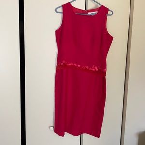 Pink cocktail dress